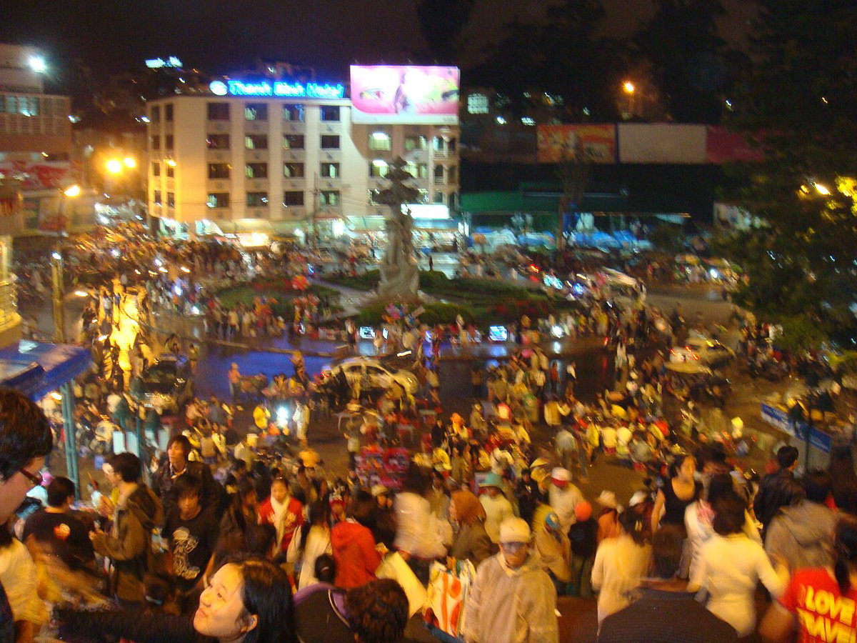 Dalat night market, Da Lat, Vietnam, 2011