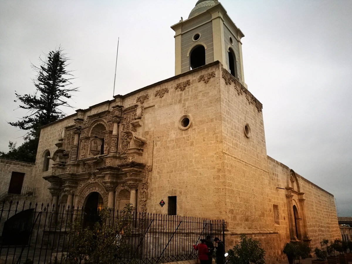 Església de San Agustín d'Arequipa, Arequipa, Peru, 2017
