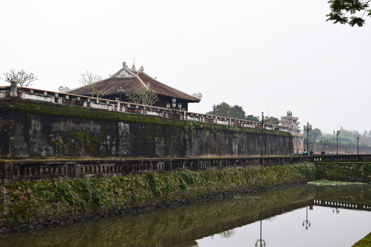 Perimeter of Huế Citadel, Hue, Vietnam, 2018