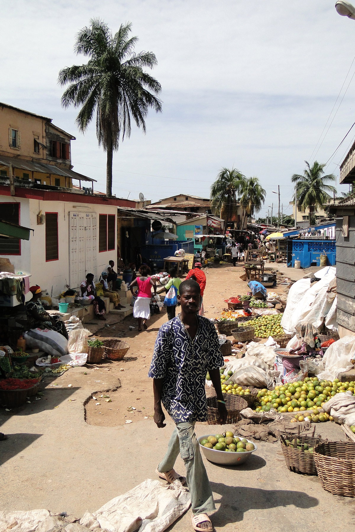 Street Scene - Cape Coast - Ghana, Cape Coast, Ghana, 2010