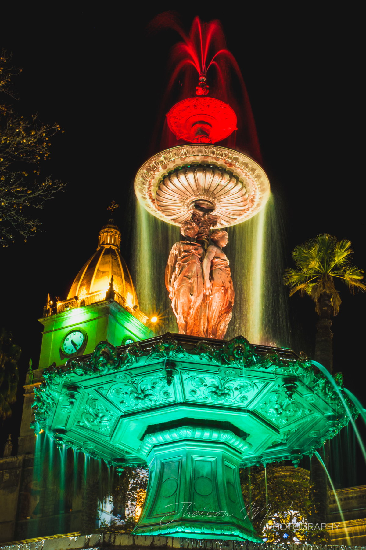 La Fuente de las tres gracias, Cochabamba, Bolivia, 2017