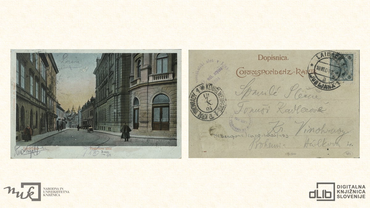 EU: Čopova ulica; Ljubljana (1880), Ljubljana, Slovenia, 1880