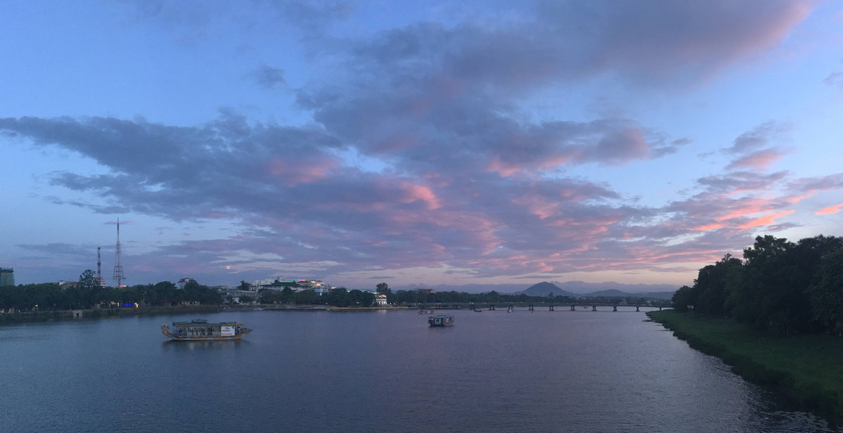 Sunset on the Perfume River 5, Hue, Vietnam, 2018