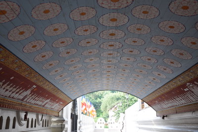 Roof - The Temple of the Sacred Tooth Relic (Kandy), Kandy, 2011
