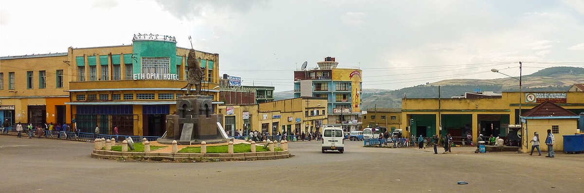 Downtown Gondar, Gondar, Ethiopia, 2012