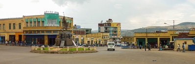 Downtown Gondar, Gondar, 2012