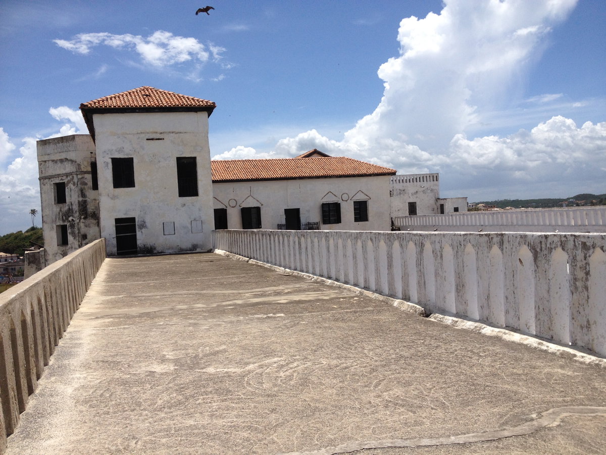 Sky and Castle, Elmina, Ghana, 2014