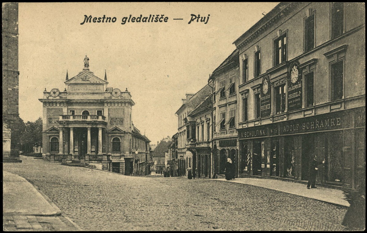 Postcard of Ptuj, Ptuj, Slovenia, 1950