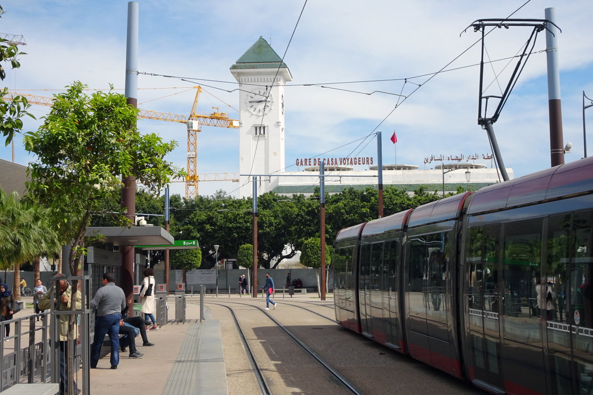 Gare Casa Voyageurs, Casablanca, Morocco, 2018