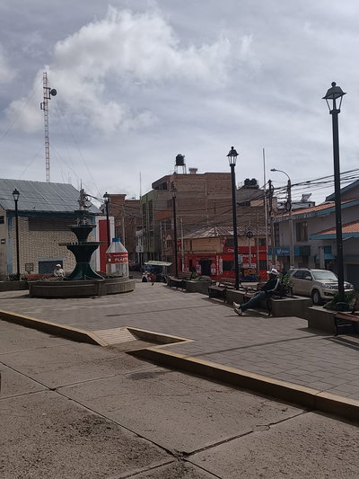 Parque 7 esquinas en Puno, Puno, 2025