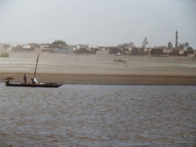 Blue nile fisherman, Khartoum, 2013