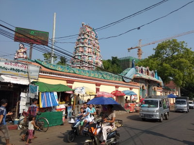 Murugan Hindu Temple yankin yangoon, Yangon, 2018