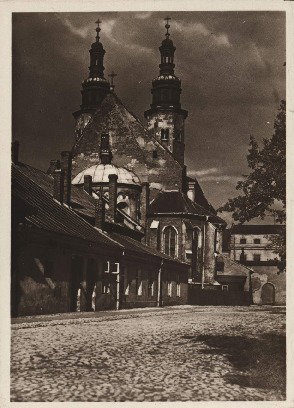 EU: Kraków. Kościół Św. Andrzeja od dziedzińca (1938), Kraków, 1938