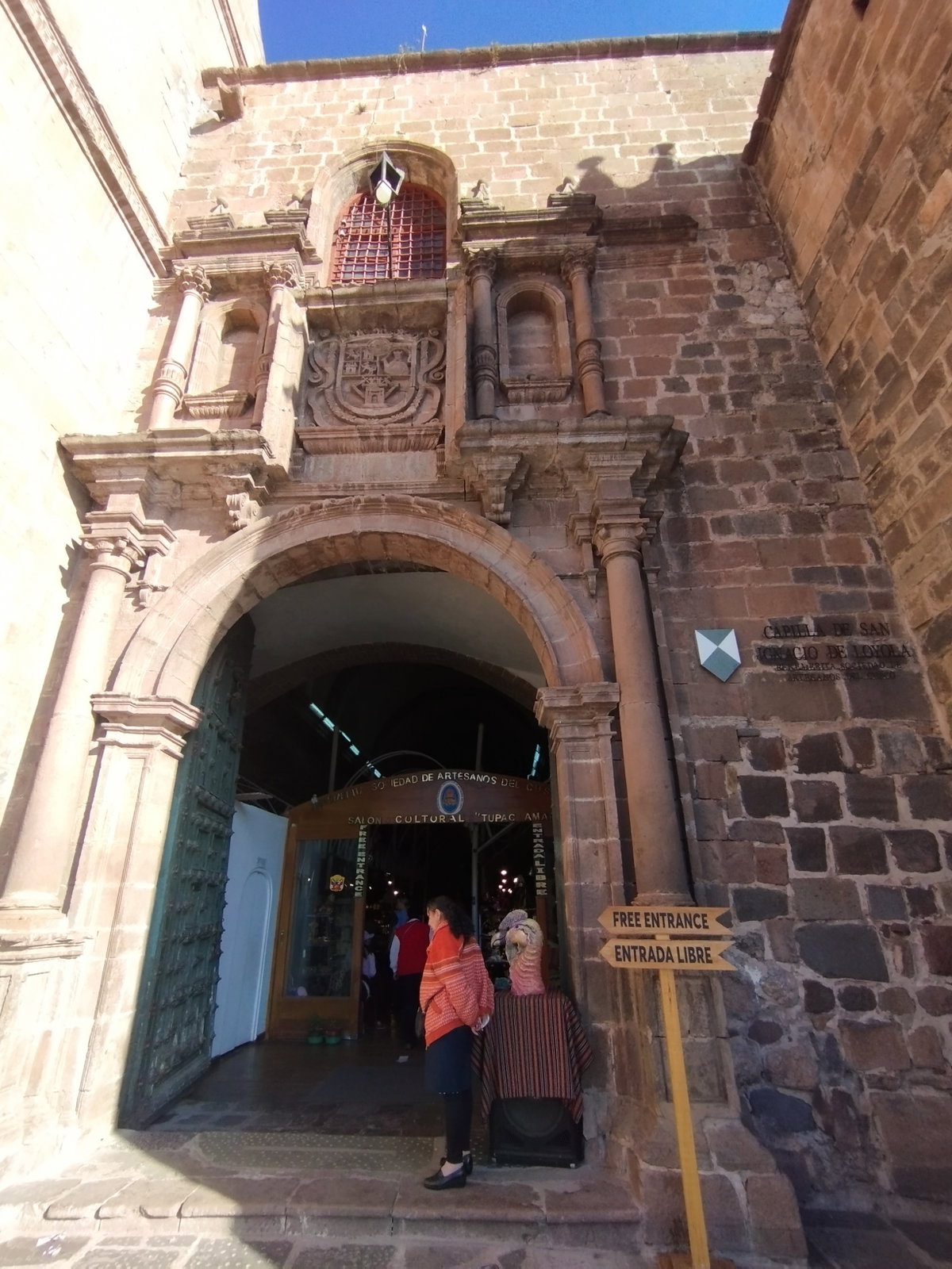 Capilla de San Ignacio de Loyola, Plaza de Armas Cusco 02, Cusco, Peru, 2023