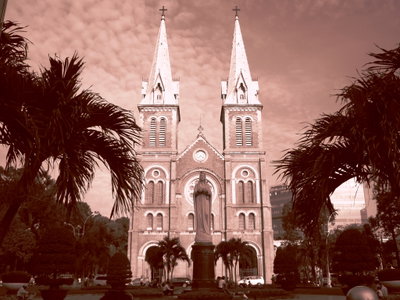 Saigon Notre-Dame Basilica, Ho Chi Minh City, 2011