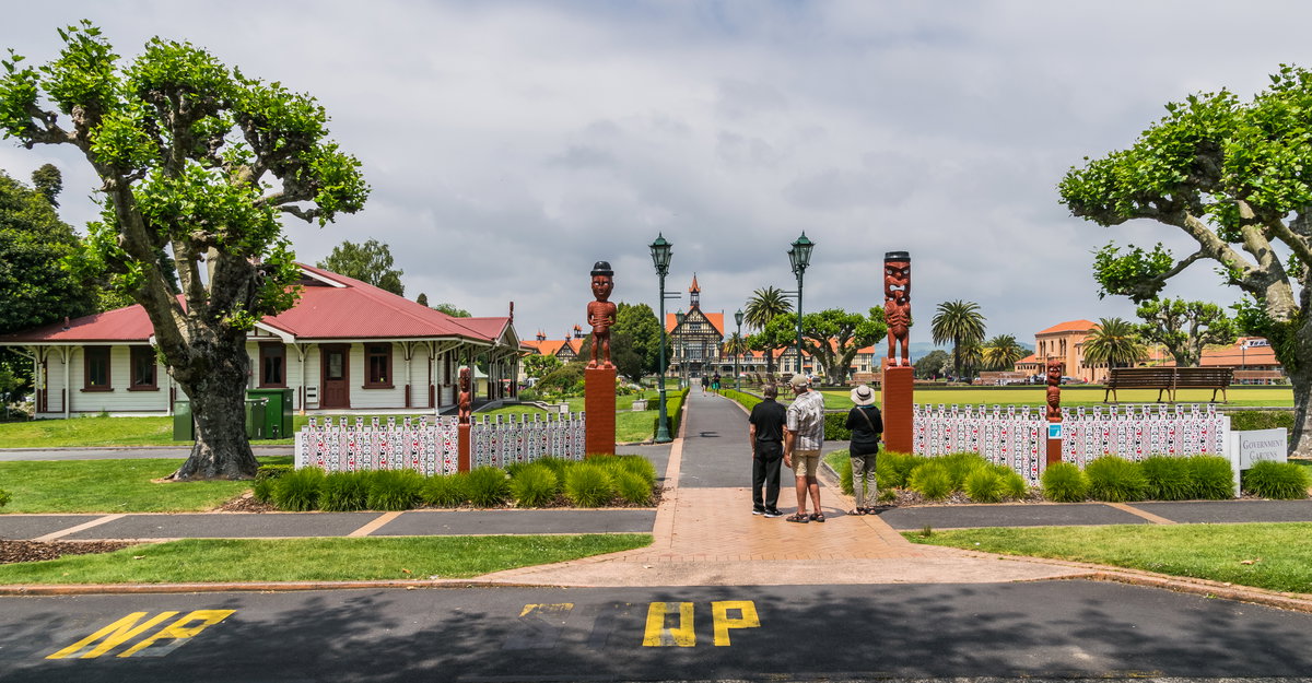 Government Gardens in Rotorua 01, Rotorua, New Zealand, 2017
