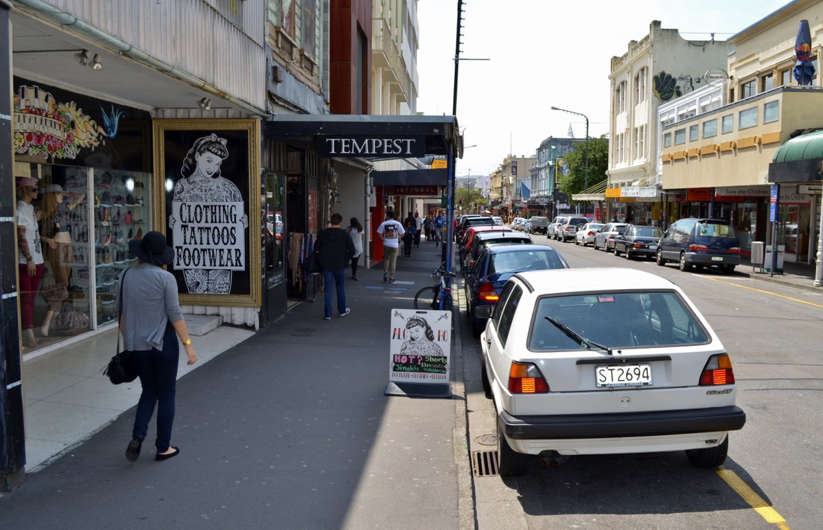 Cuba Street, Wellington, New Zealand, 2013