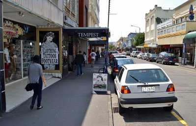 Cuba Street, Wellington — photos through time