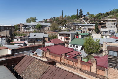 View of Tbilisi from Chaisubani street, Tbilisi, 2025