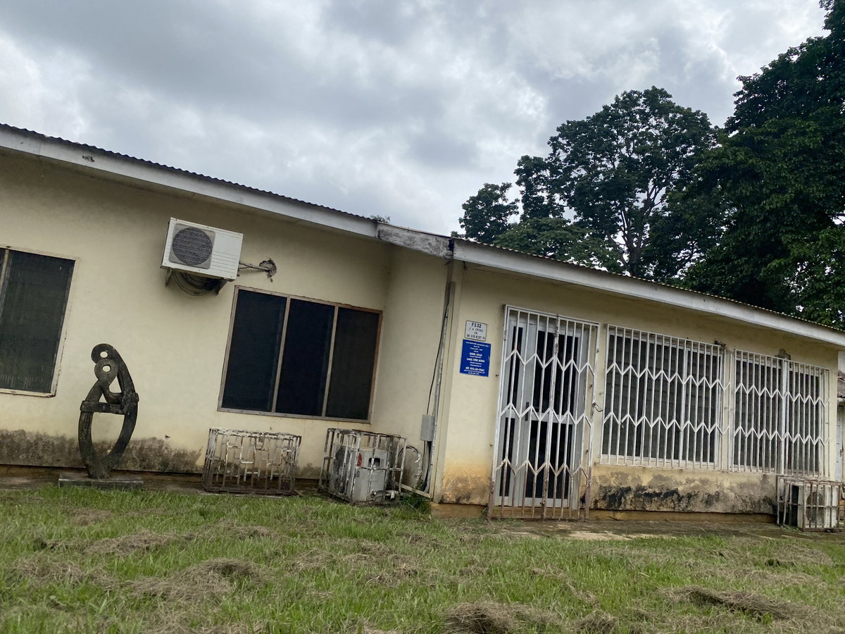 Building close to commercial area, KNUST, Kumasi, Ghana, 2023