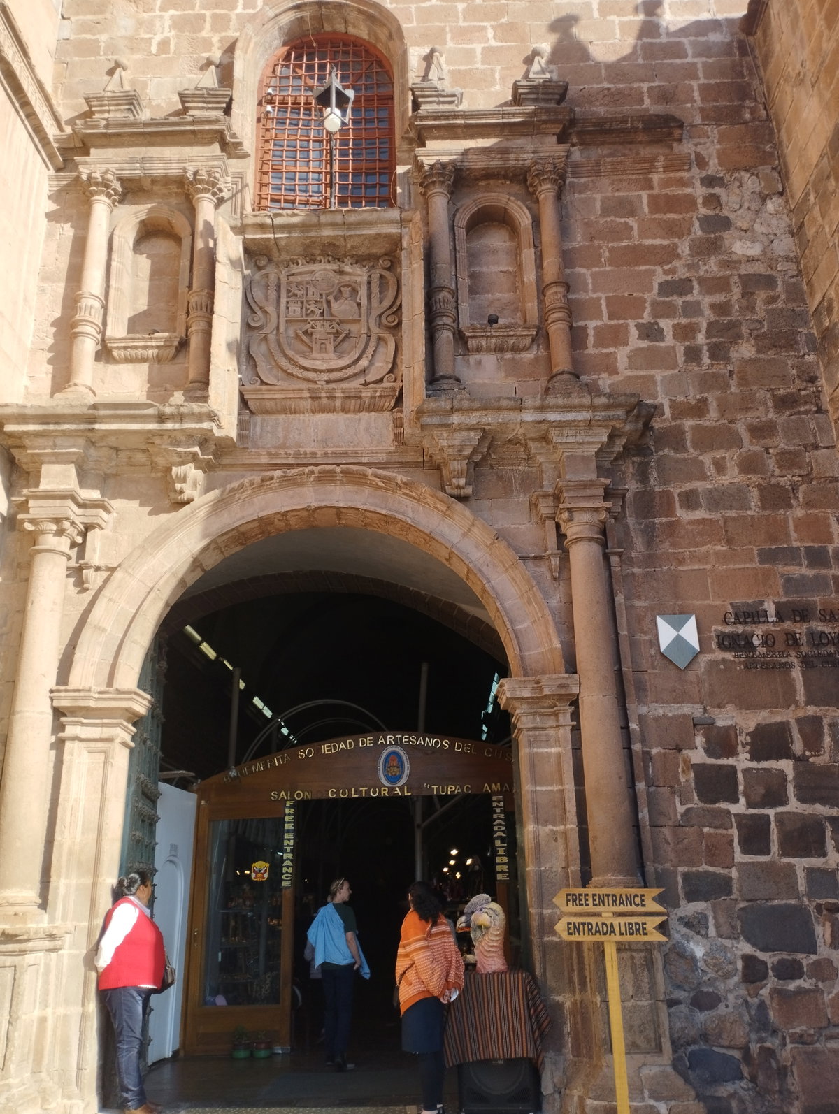 Capilla de San Ignacio de Loyola, Plaza de Armas Cusco 01, Cusco, Peru, 2023