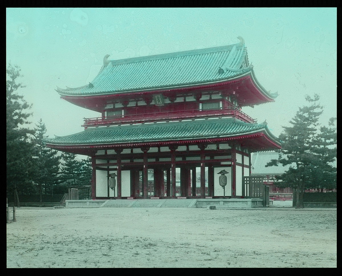 EU: Tempel (1913), Kyoto, Japan, 1913
