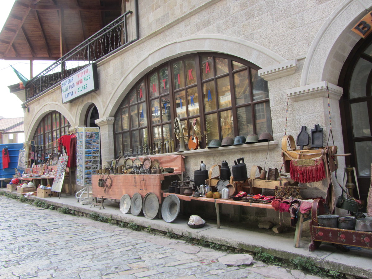 Bazaar in Krujë C, Krujë, Albania, 2013