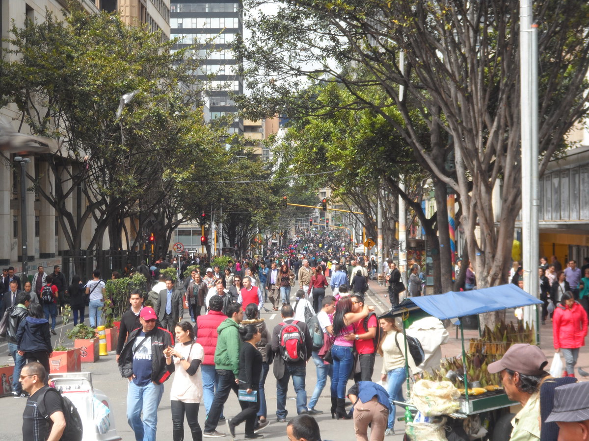 Carrera Séptima Bogotá DC, Bogotá, Colombia, 2013