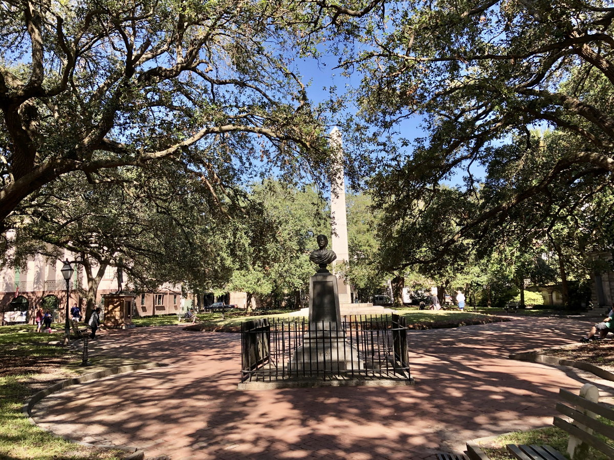 Washington Square, French Quarter, Charleston, SC, Charleston, USA, 2019