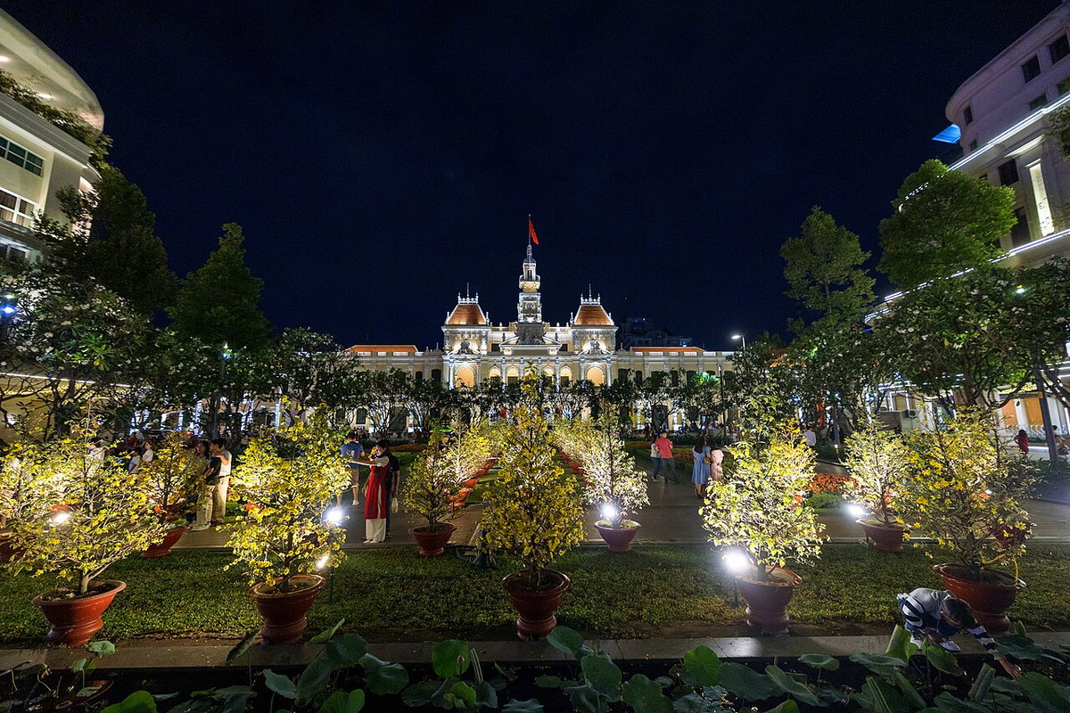 Ho Chi Minh City Hall, Ho Chi Minh City, Vietnam, 2023