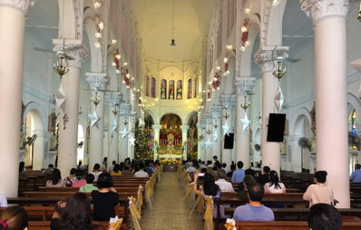 Tan Dinh Church 27 December, Ho Chi Minh City, 2020