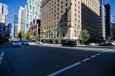 West Georgia Street & Howe Street, Vancouver, 2016
