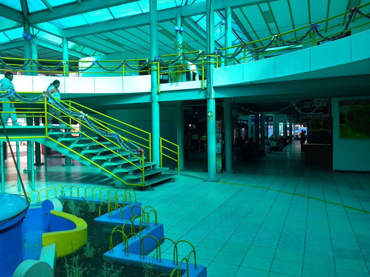 Terminal terrestre de Puno, Puno, Peru, 2017