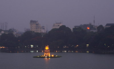 Lascar Tortoise Tower (Thap Rua) - Hoan Kiem Lake, Hanoi, 2010