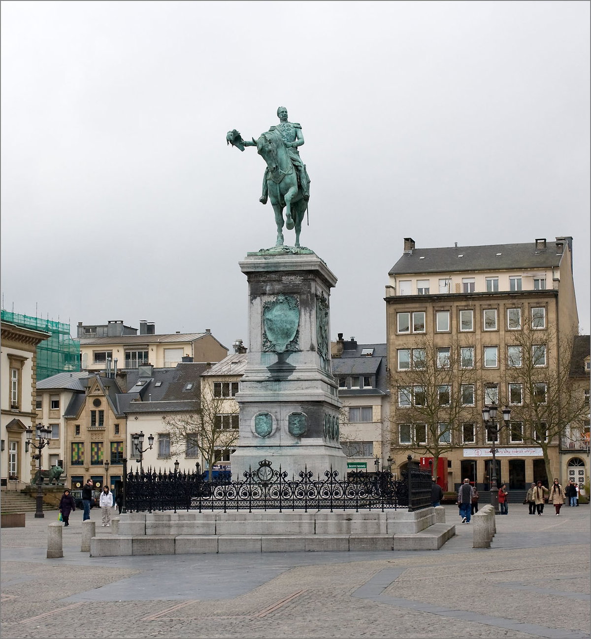 Place Guillaume II - Luxembourg, Luxembourg City, Luxembourg, 2008