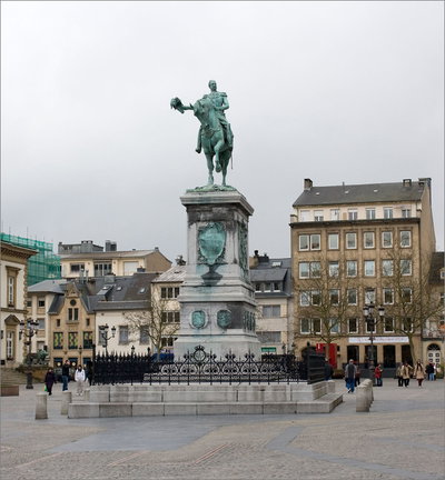 Place Guillaume II - Luxembourg, Luxembourg City, 2008