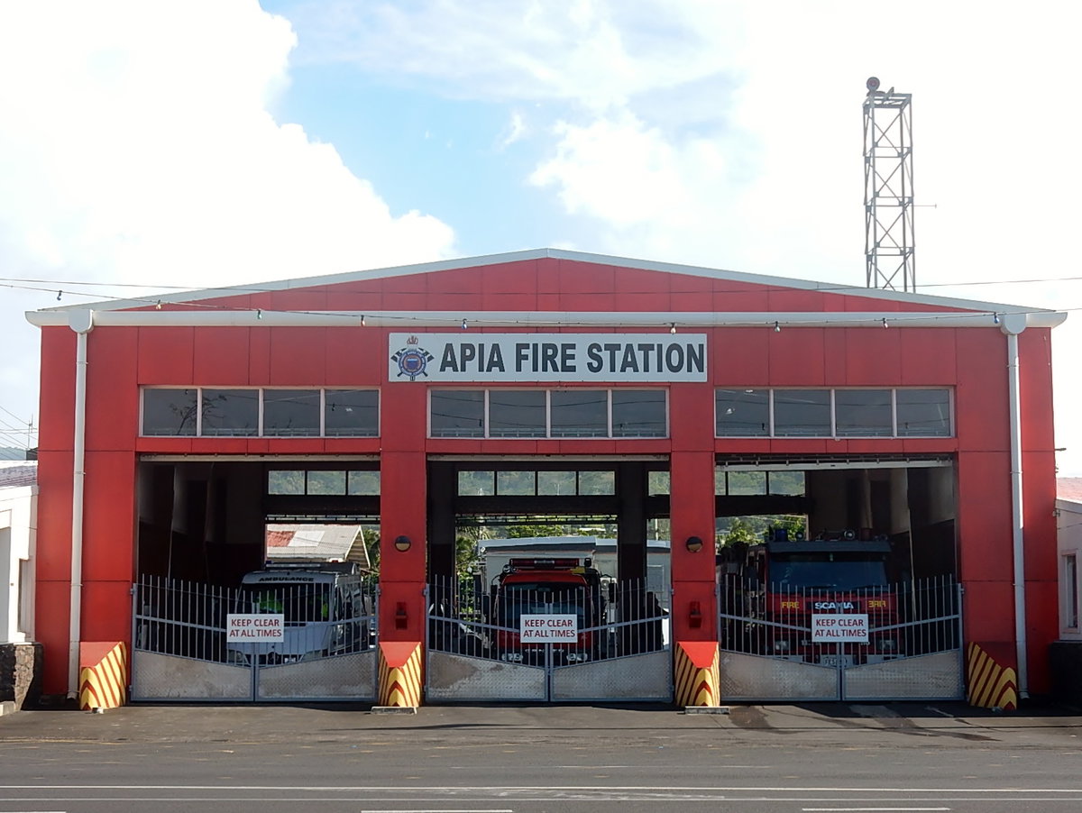 Apia Fire Station, Apia, Samoa, 2016