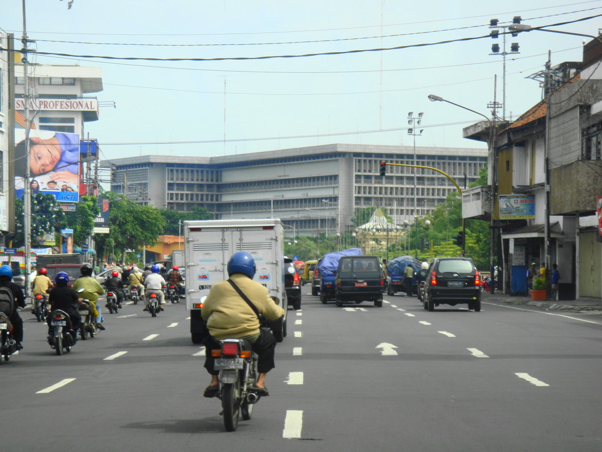 Bank Indonesia Surabaya, farther view, Surabaya, Indonesia, 2008