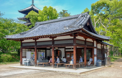 自販機付き休憩所, Kyoto, 2009
