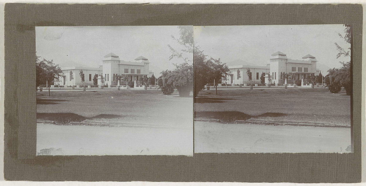 EU: Paleis legercommandant, Bandoeng [onz] (1910), Bandung, Indonesia, 1910