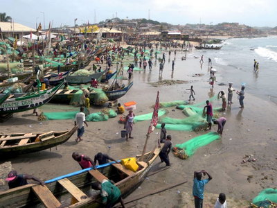Beach at Cape Coast, Cape Coast, 2015
