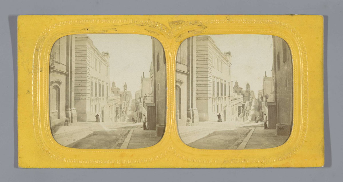EU: Veduta di Strada Tarni, Valletta, Malta (1867), Valletta, Malta, 1867