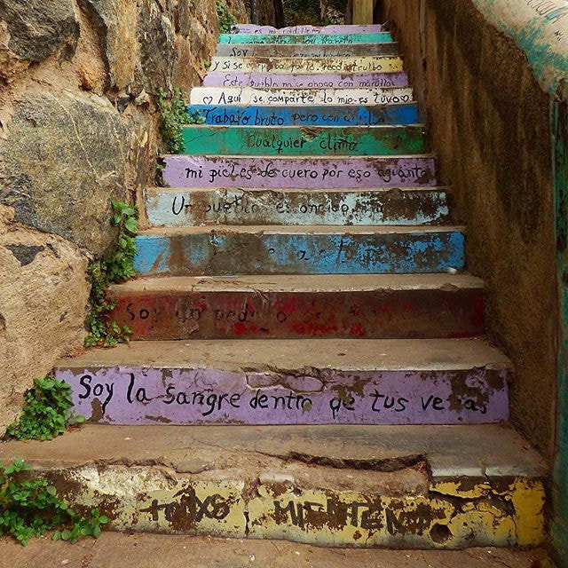 Stairs, Valparaíso, Chile, 2016