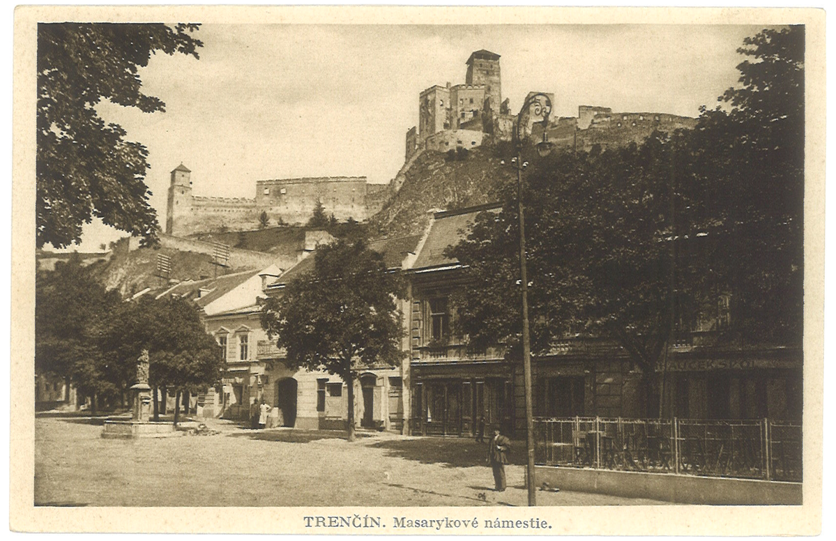 Trenčín - Masarykovo námestie (1925), Trenčín, Slovakia, 1925