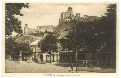 Trenčín - Masarykovo námestie (1925), Trenčín, 1925
