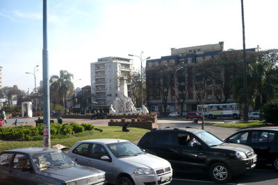 Monumento a Jose Pedro Varela Avenida Brasil esquina Bulevard Artigas, Montevideo, 2011