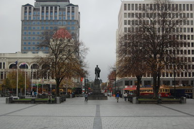 Cathedral Square in Christchurch, Christchurch, 2010