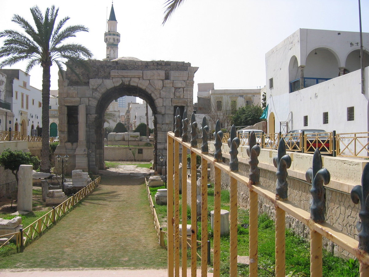Arch Marcus Aurelius, Tripoli, Libya, 2006