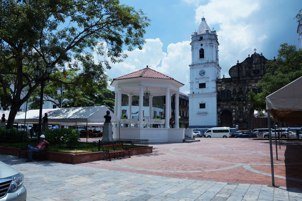 Plaza de la Catedral, Panama City, Panama, 2013