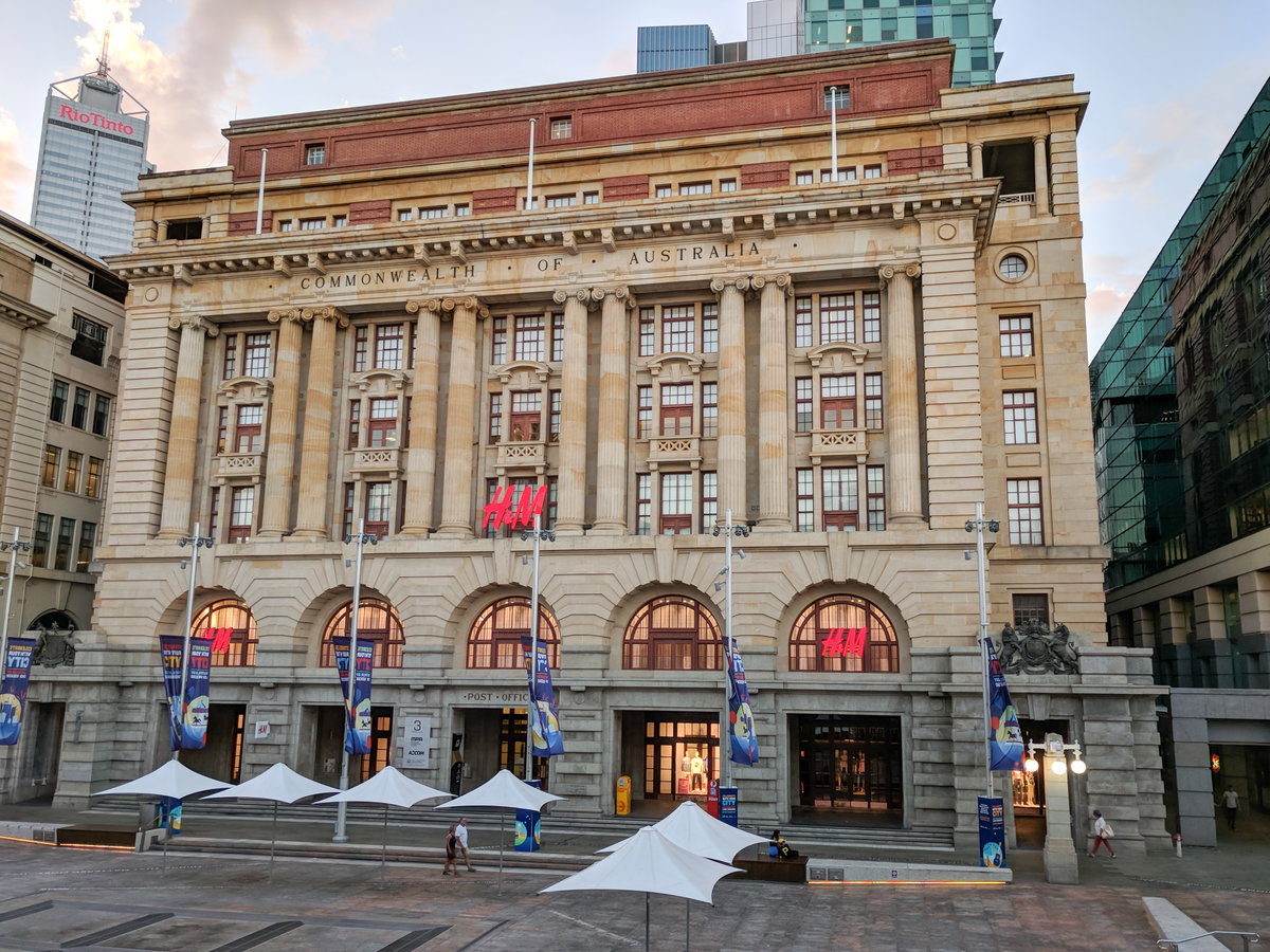 General Post Office, Perth, January 2018 02, Perth, Australia, 2018